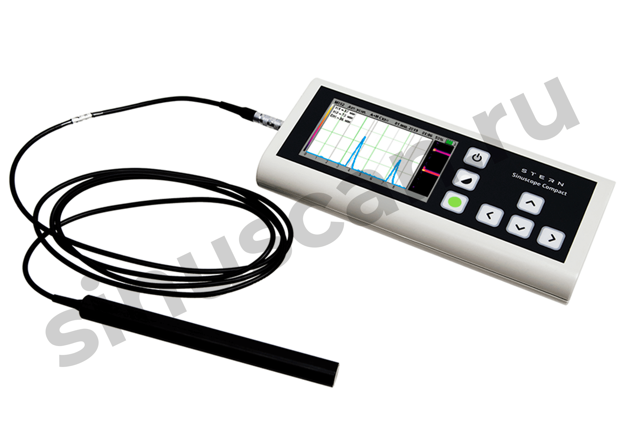 Технические характеристики прибора Sinuscan-201